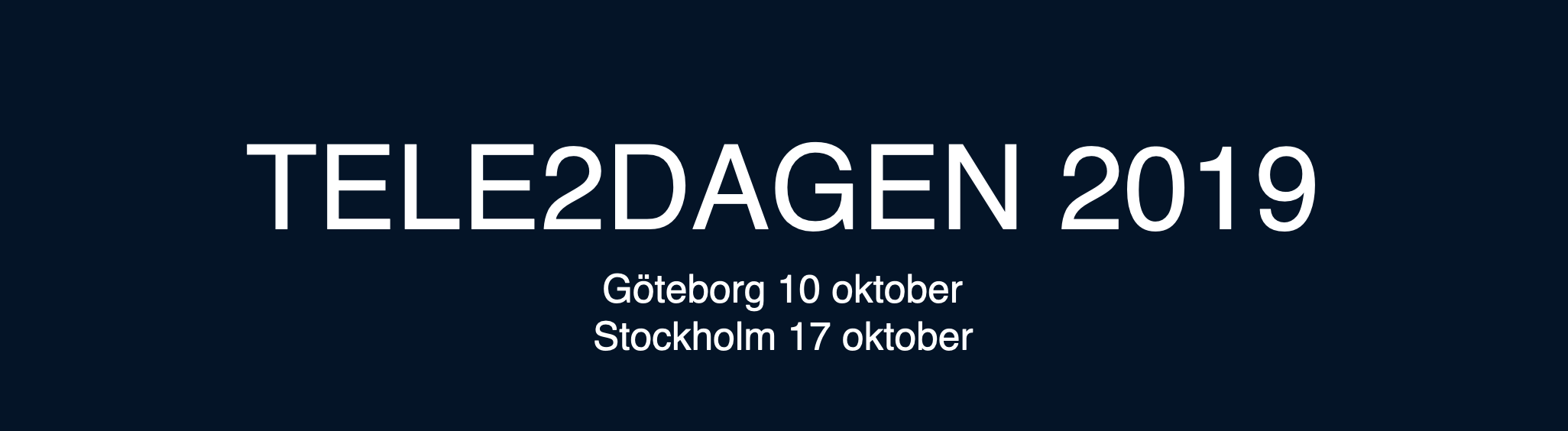 Huvudbild för Demo - Tele2Dagen 2021