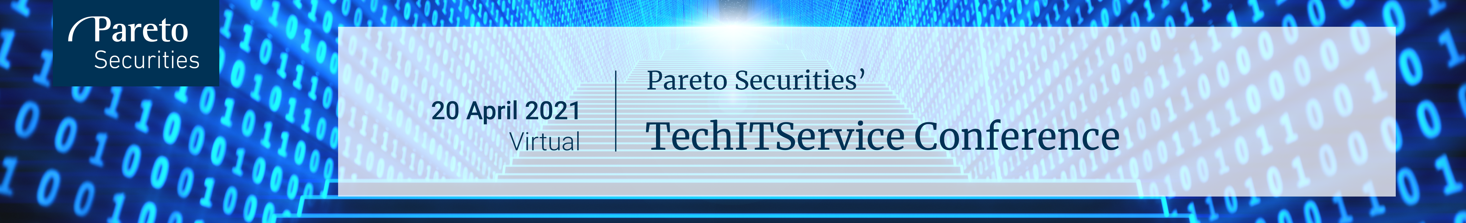 Header image for Pareto Securities’ NordicDACH Virtual TechITService Conference 2021