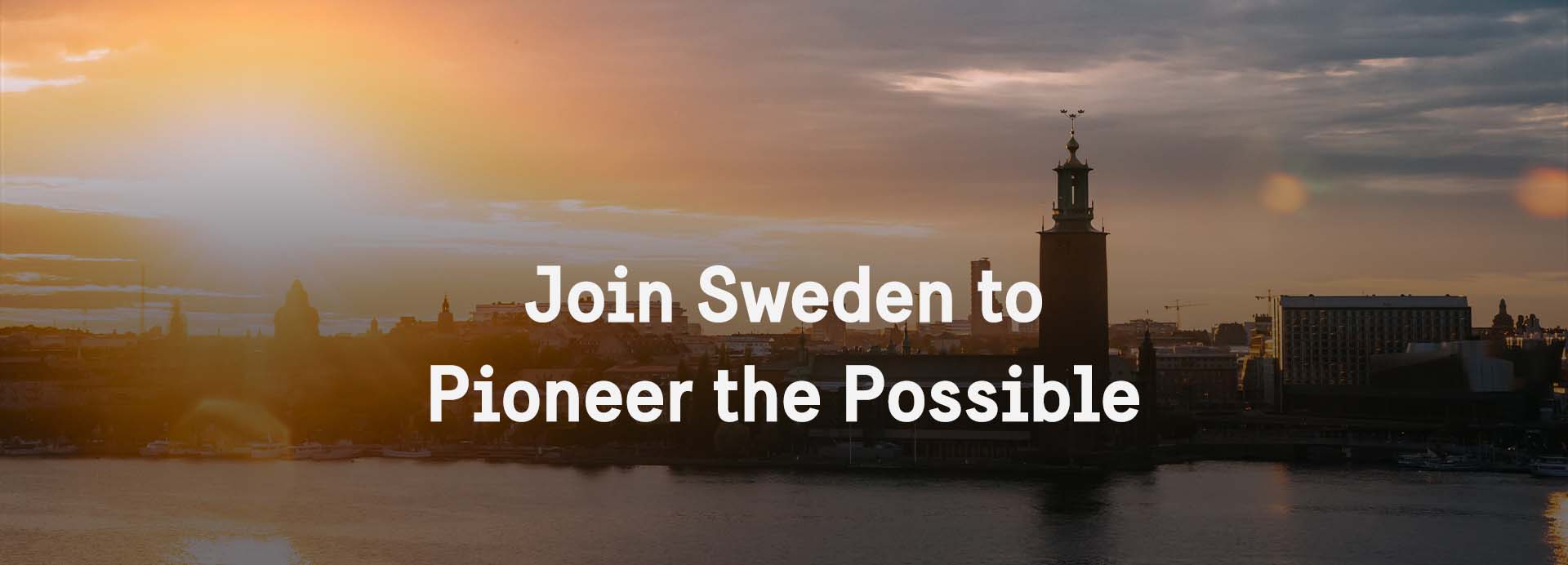 Header image for Join Sweden Summit 2022