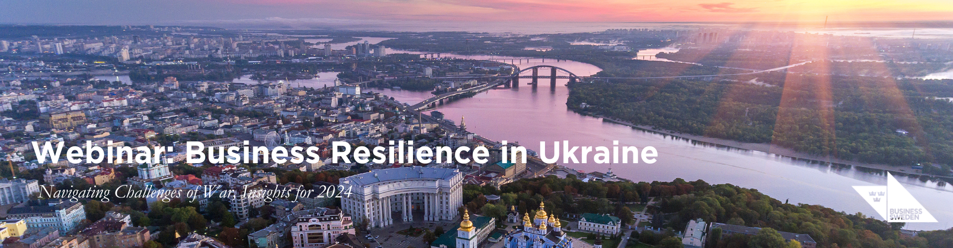 Header image for Business Resilience in Ukraine: Navigating Challenges of War, Insights for 2024 