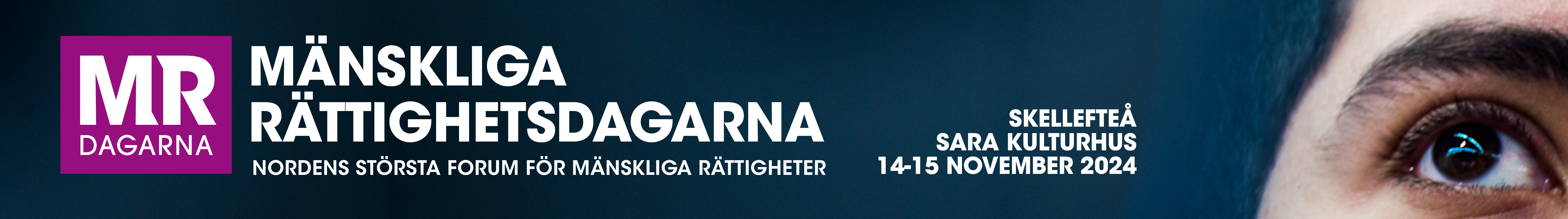 Header image for Mänskliga Rättighetsdagarna 2024 - Fri entré