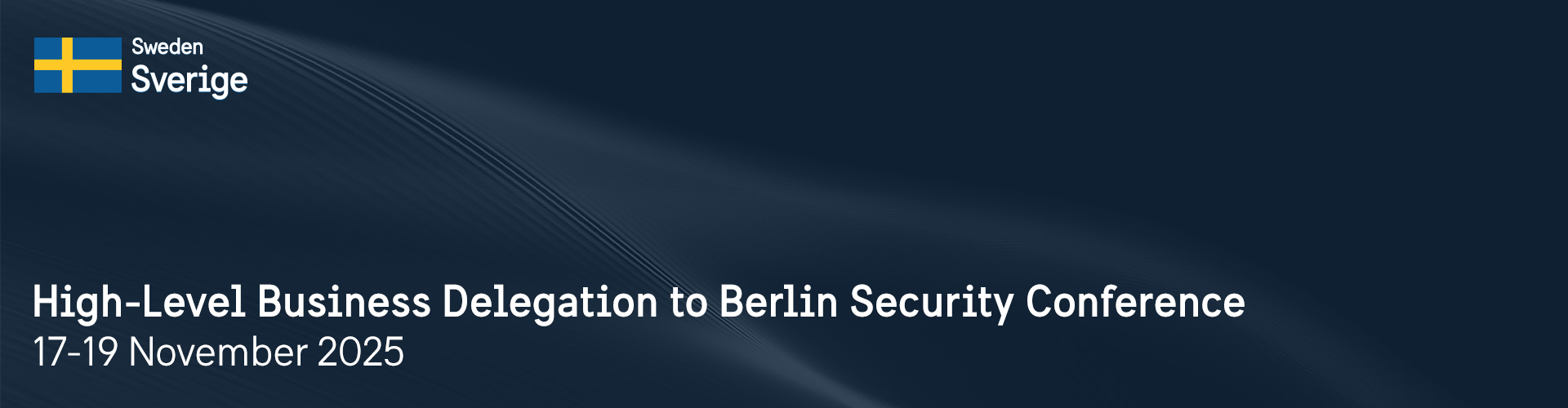 Header image for High-Level Business Delegation to Berlin Security Conference