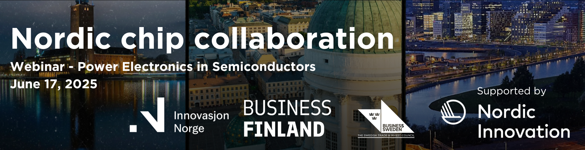 Header image for Webinar - Power Electronics in Semiconductors