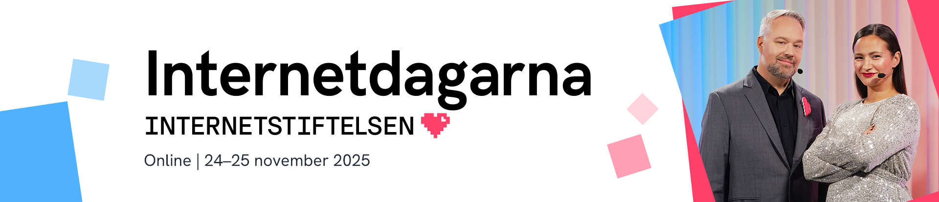 Huvudbild för Internetdagarna 2025