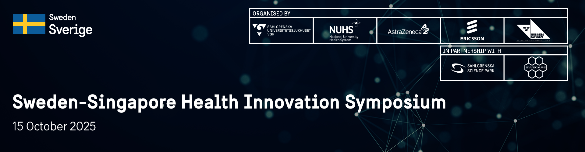 Header image for Sweden-Singapore Health Innovation Symposium: Advancing Precision, Digital, and Sustainable Health