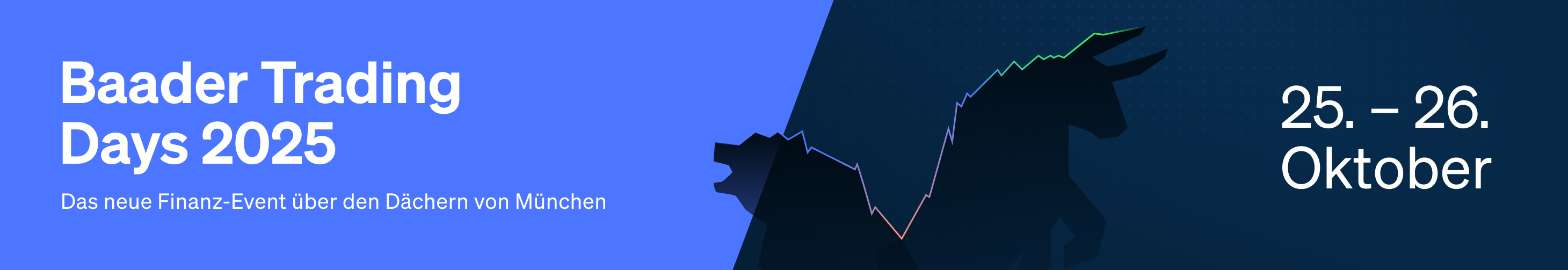 Header-Bild für Baader Trading Days - 2025
