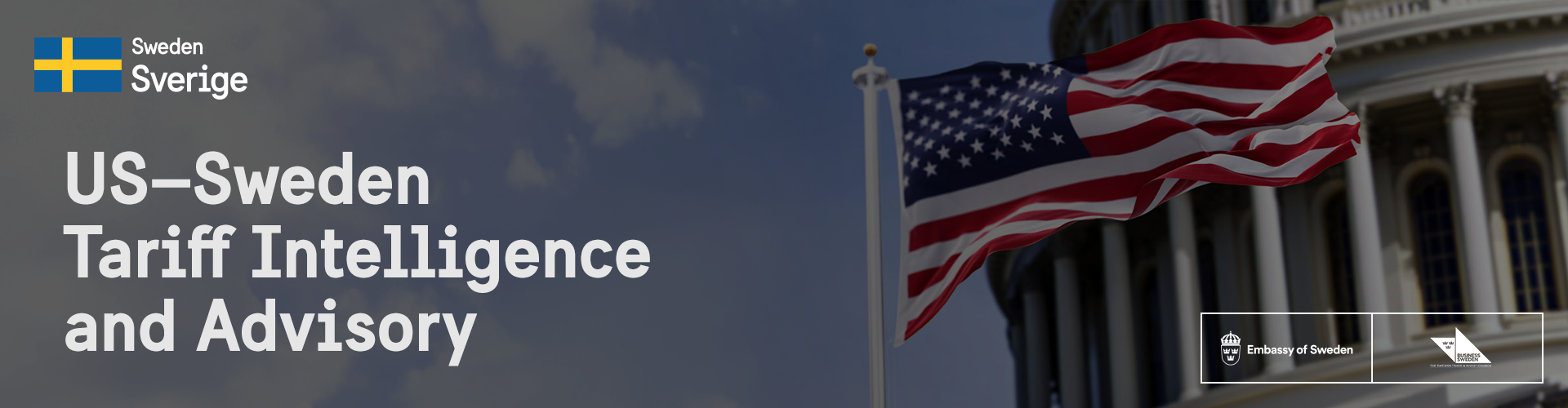 Header image for US–Sweden Tariff Intelligence & Advisory