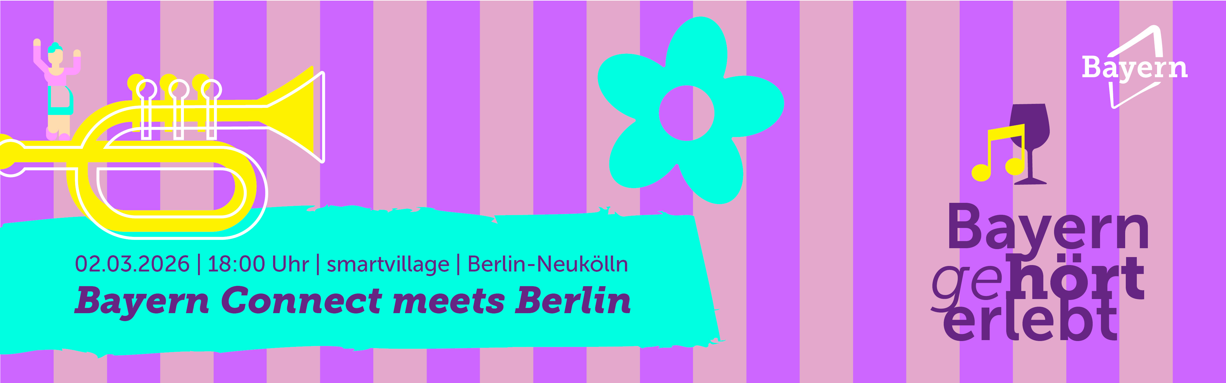 Header-Bild für Bayern Connect meets Berlin 2026