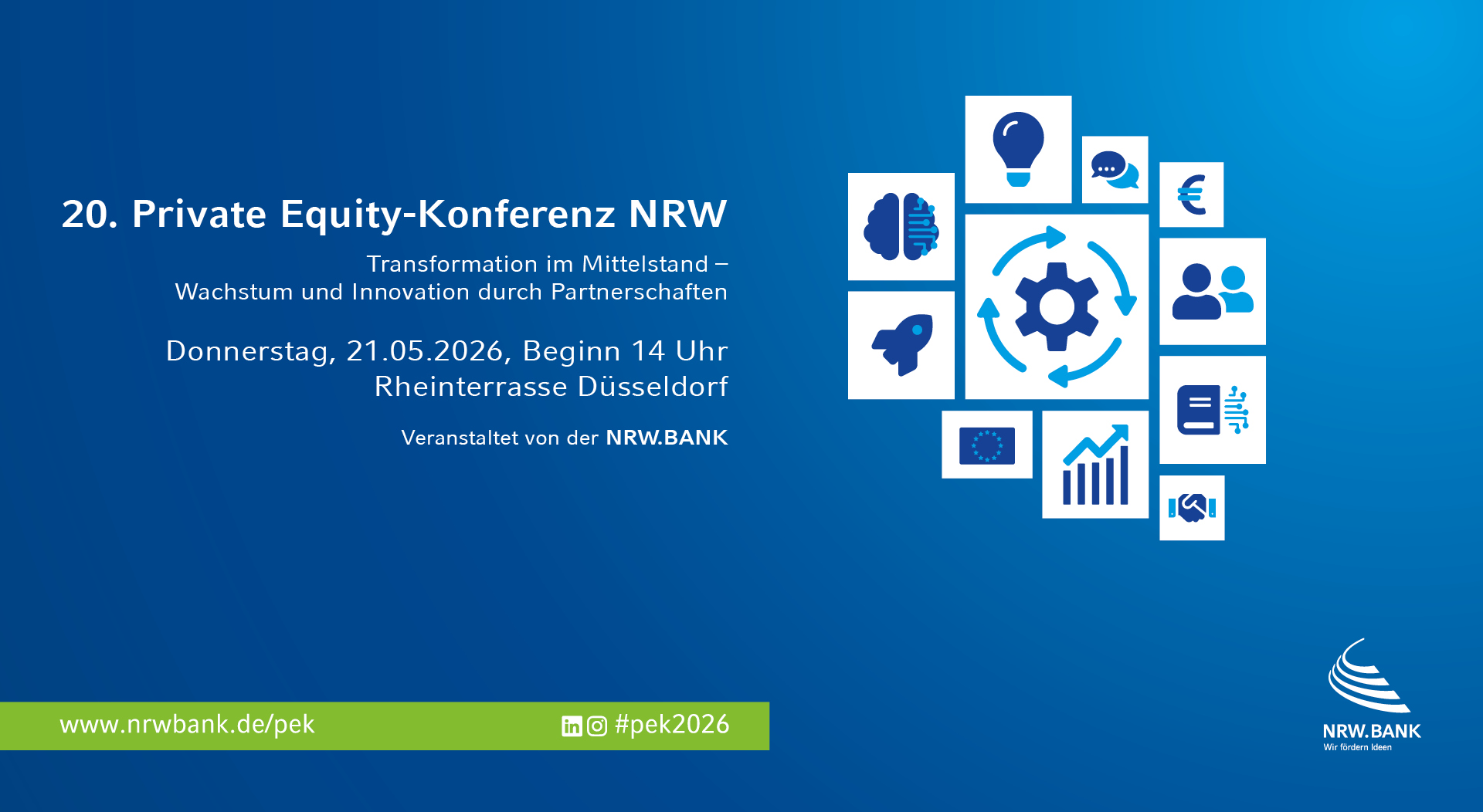 Header-Bild für 20. Private Equity-Konferenz NRW