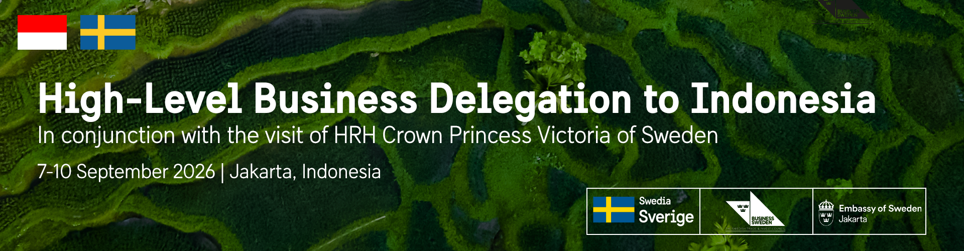 Header image for High-Level Business Delegation to Indonesia