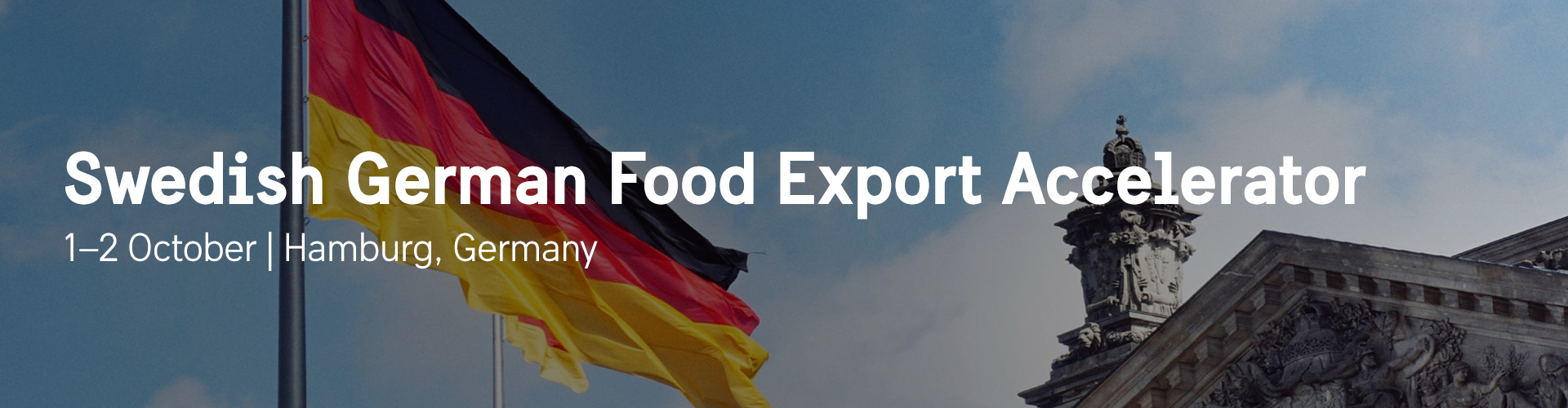 Header image for Swedish German Food Export Accelerator
