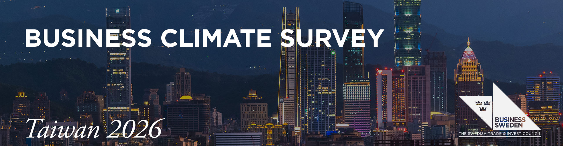 Header image for Business Climate Survey - Taiwan 2026