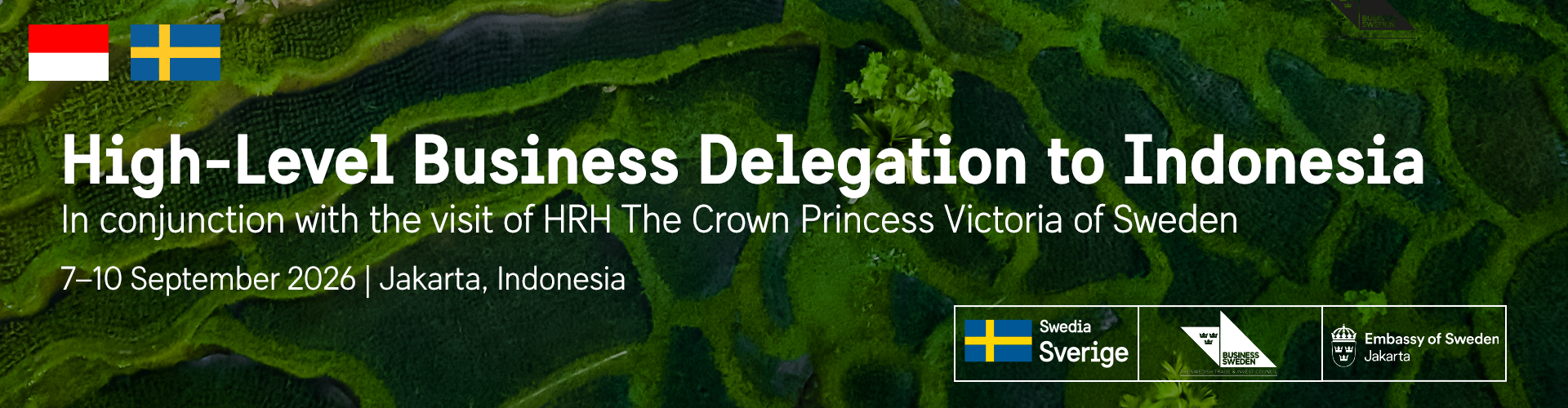 Header image for High-Level Business Delegation to Indonesia