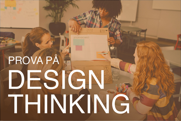 Profilbild för VAL 1: Design Thinking på 90 minuter – användarcentrerade lösningar på komplexa utmaningar 