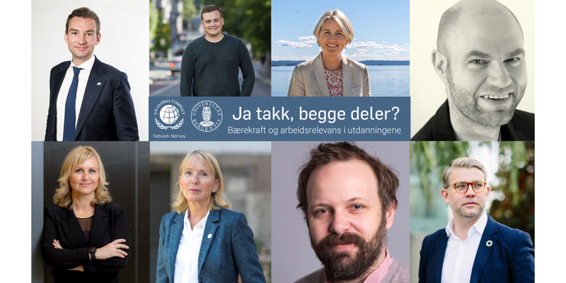 Profile image for Ja takk, begge deler? Bærekraft og arbeidsrelevans i utdanningene