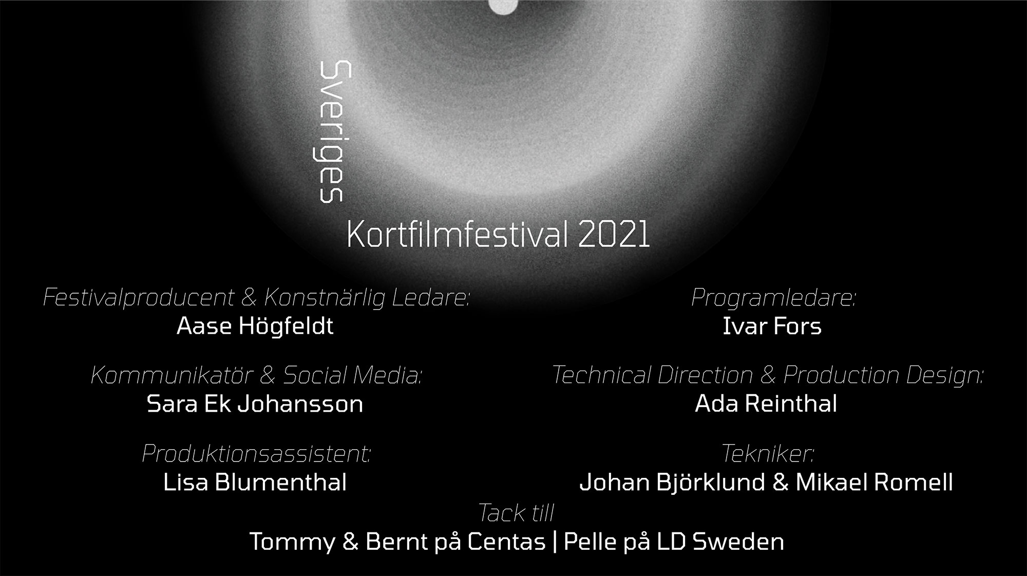 Huvudbild för Sveriges Kortfilmfestival