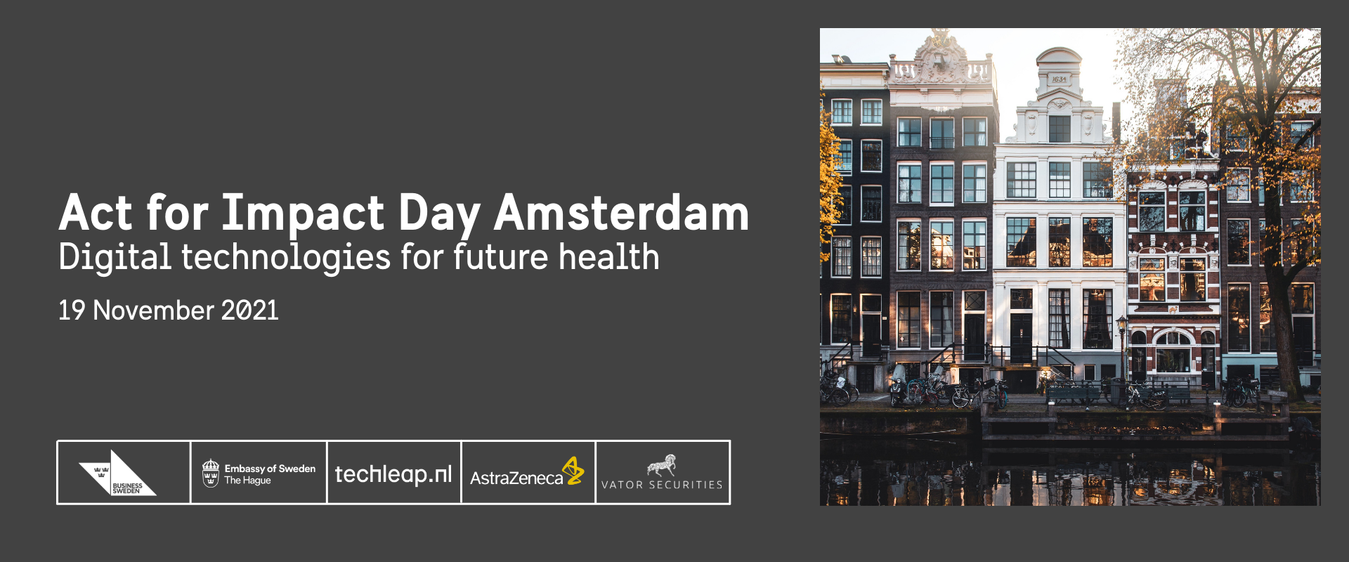 Header image for Act for Impact Day Amsterdam
