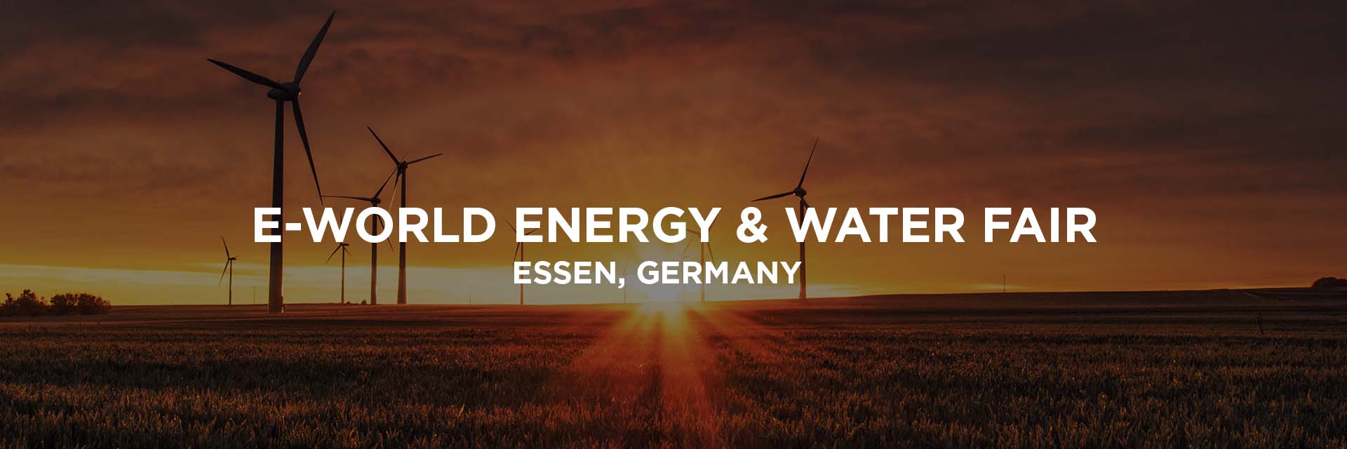 Header image for E-world energy & water 2022