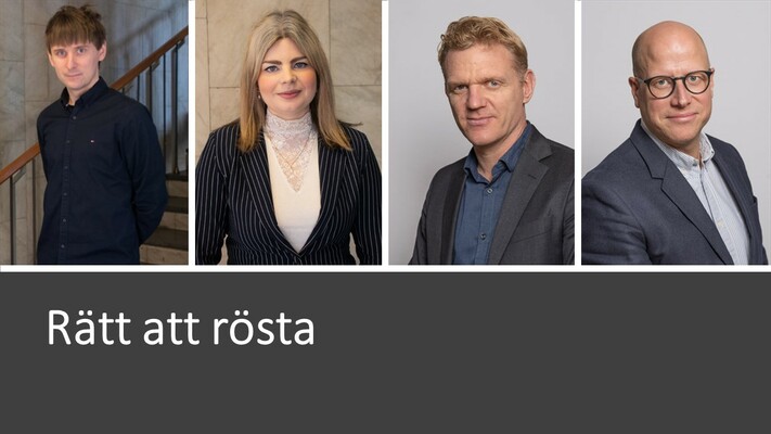 Profile image for 66. Rätt att rösta – säkerhet och delaktighet i valet 2022