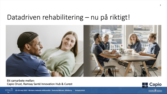 Profilbild för Datadriven rehabilitering, nu på riktigt! 