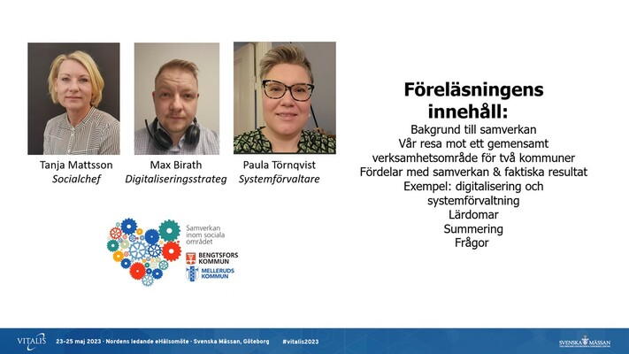 Profilbild för Avtalssamverkan inom socialtjänsten - erfarenheter från Mellerud och Bengtsfors