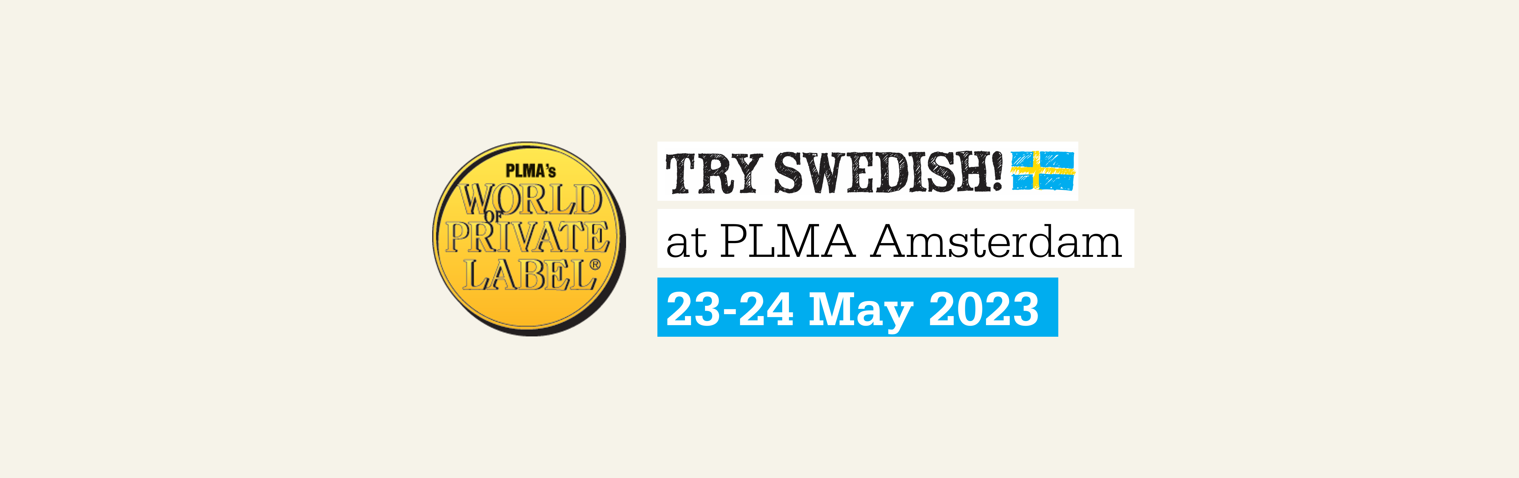 Header image for Try Swedish at PLMA Amsterdam 2023