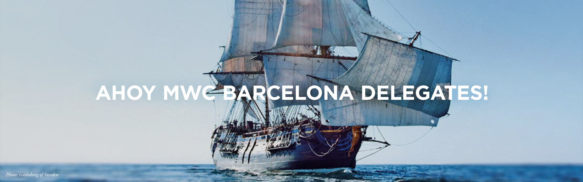 Header image for MWC Barcelona mingle onboard the Gothenburg of Sweden!