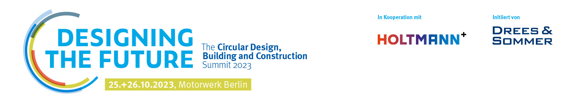 Header-Bild für Designing the Future – The Circular Design, Building and Construction Summit 2023