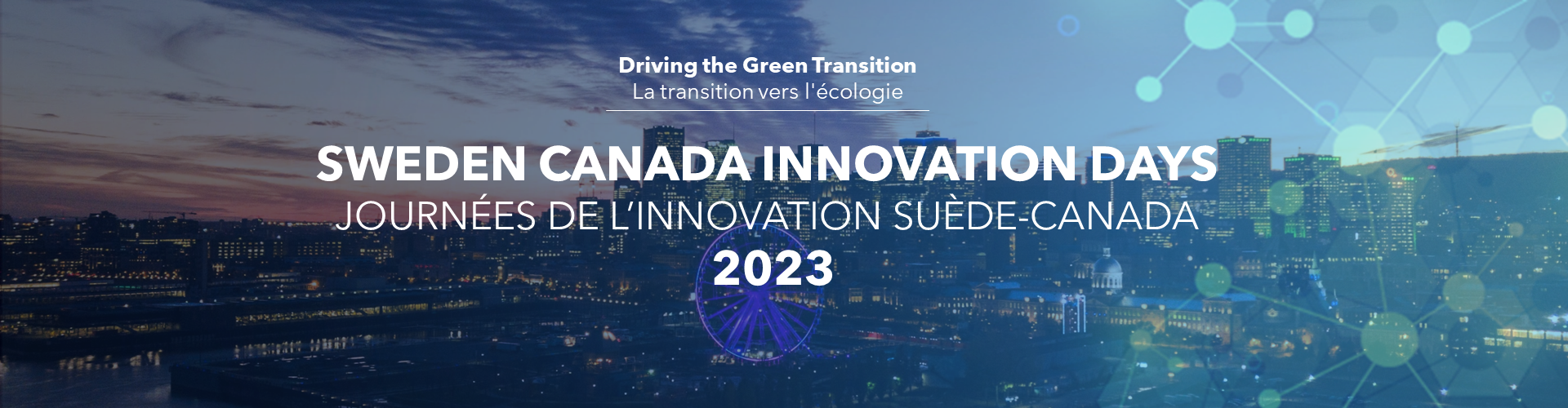Header image for Sweden Canada Innovation Days 2023