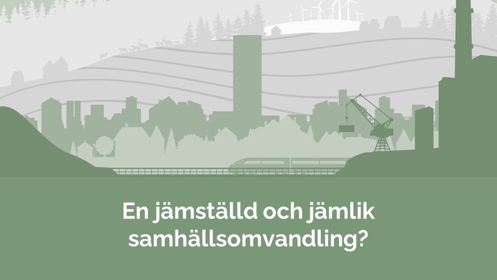 Profilbild för En jämställd och jämlik samhällsomvandling?