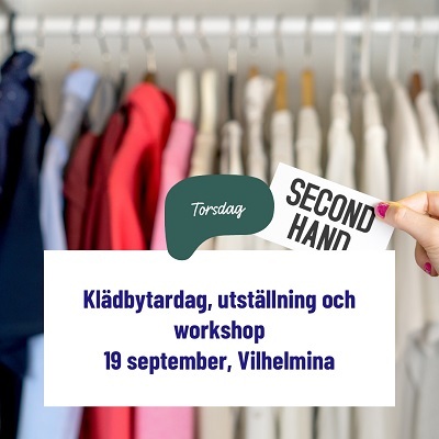 Profilbild för Klädbytardag, utställning och lagningsworkshop