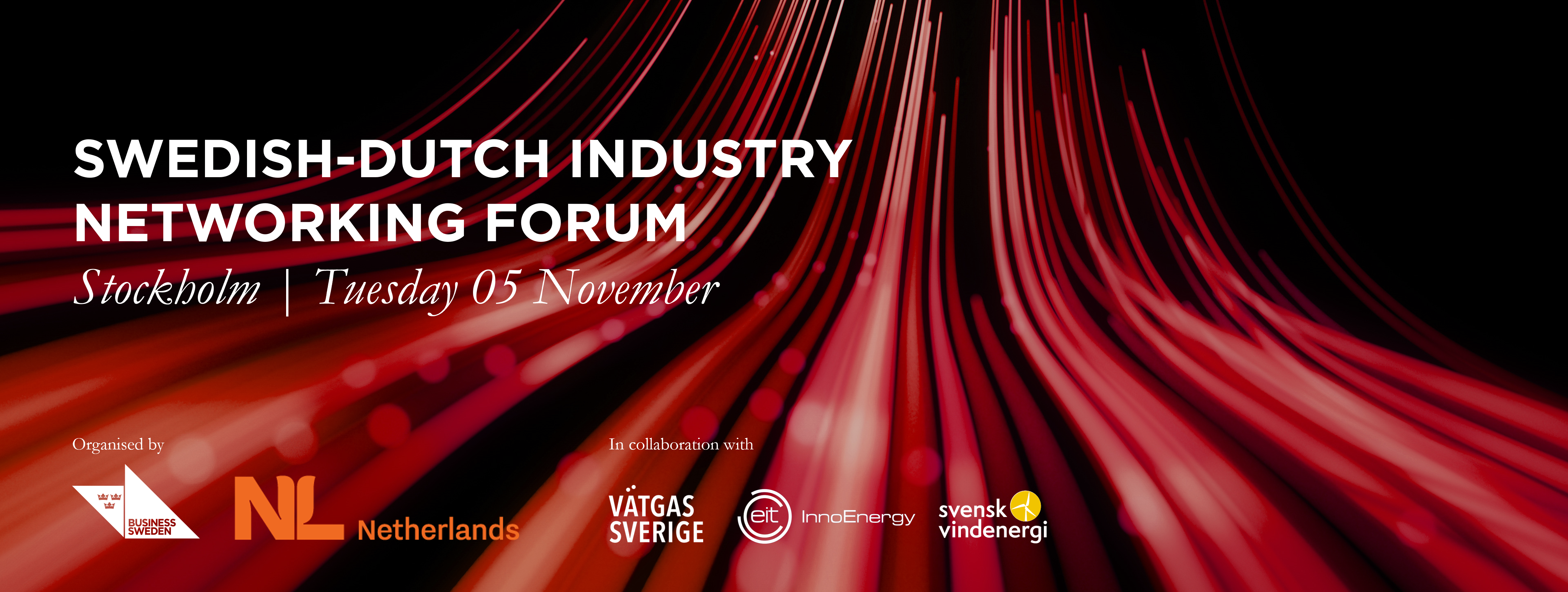 Header image for Swedish-Dutch Industry Networking Forum