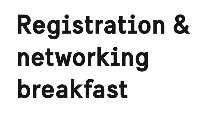 Profile image for Registration and Networking Breakfast