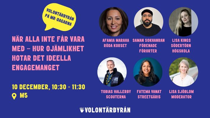 Profilbild för När alla inte får vara med – hur ojämlikhet hotar det ideella engagemanget
