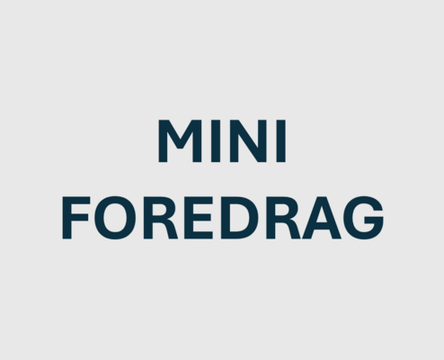Profilbilde for Miniforedrag i messeområdet