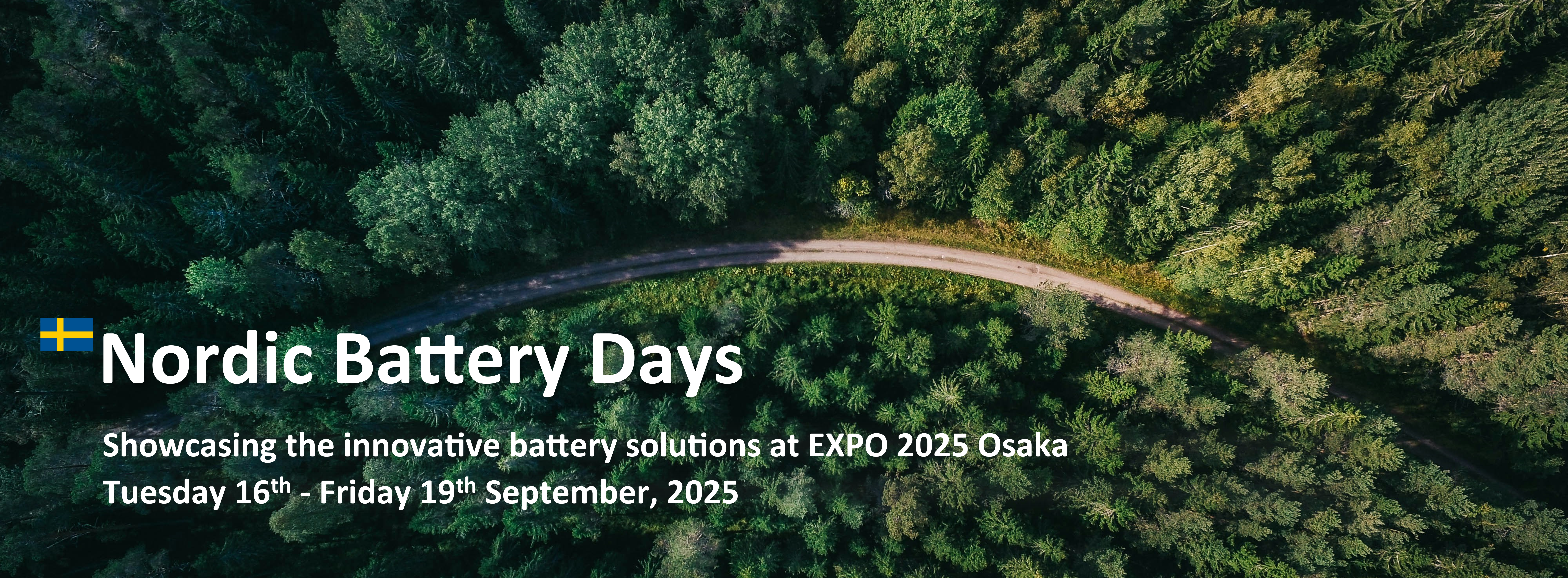Header image for Nordic Battery Days