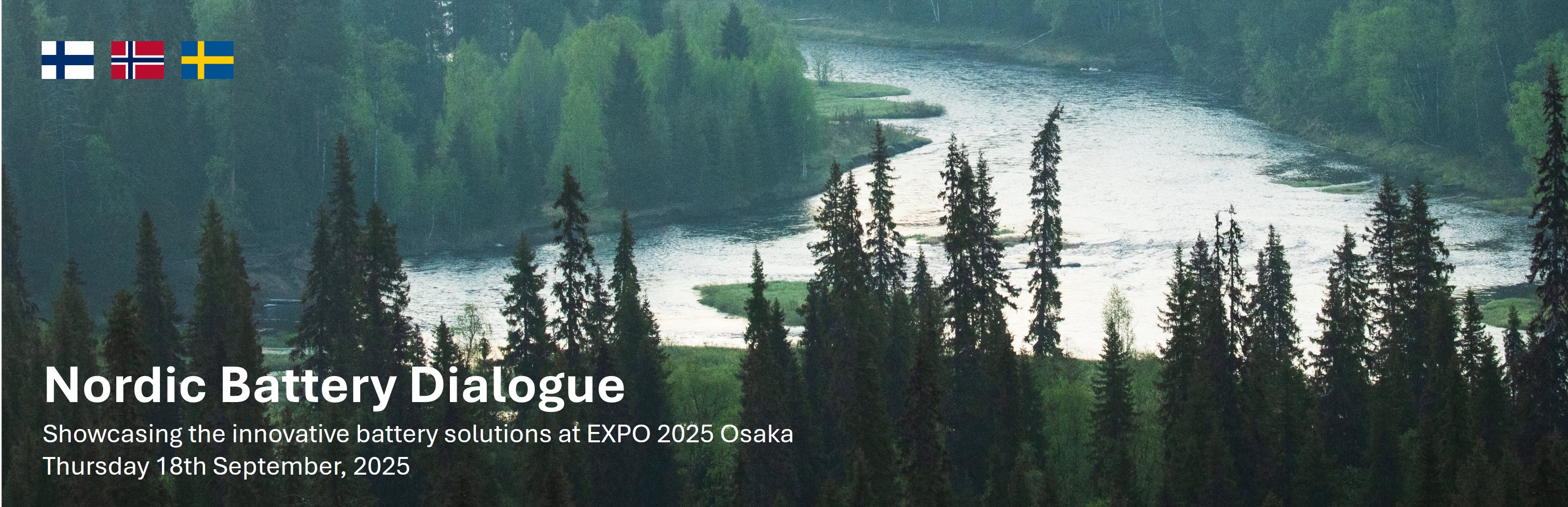 Header image for Nordic Battery Dialogue, 18th September 2025