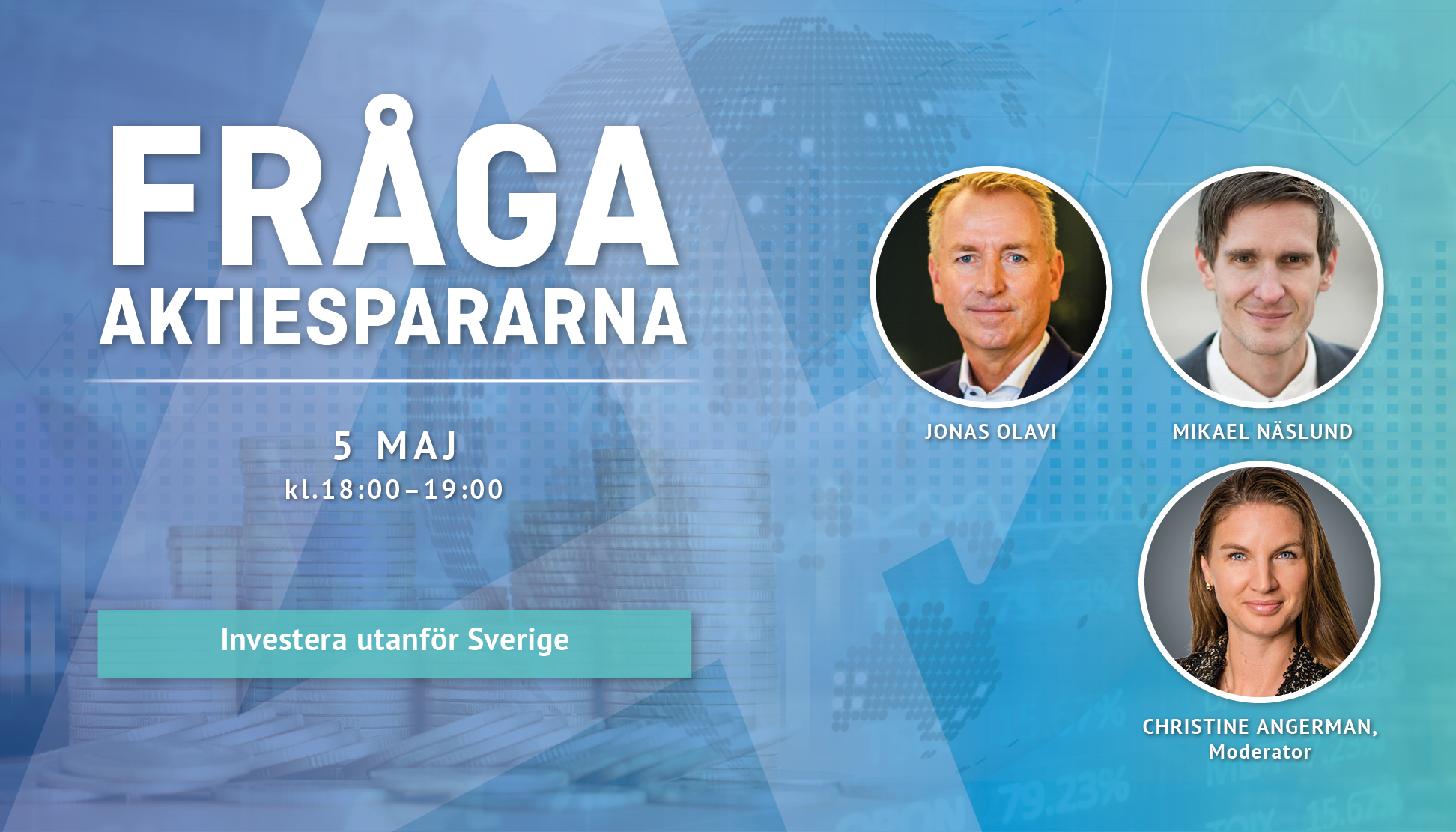 Huvudbild för Fråga Aktiespararna - Investera utanför Sverige