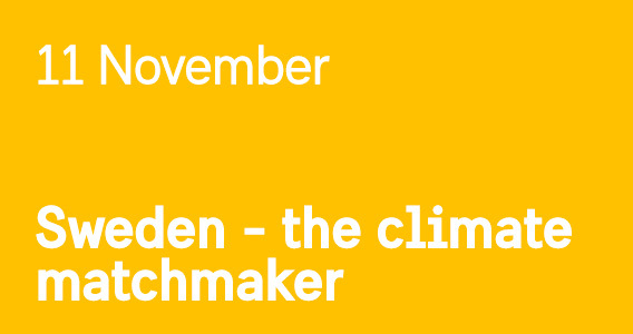 Profile image for Inauguration of the Swedish Pavilion at COP30