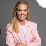 Profilbild för Moderator Isabelle Kjäll inleder dagen