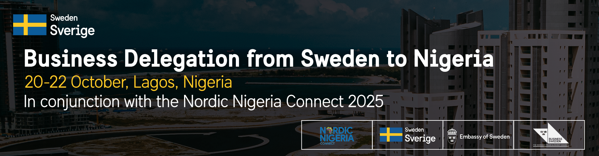 Header image for Business Delegation from Sweden to Nigeria