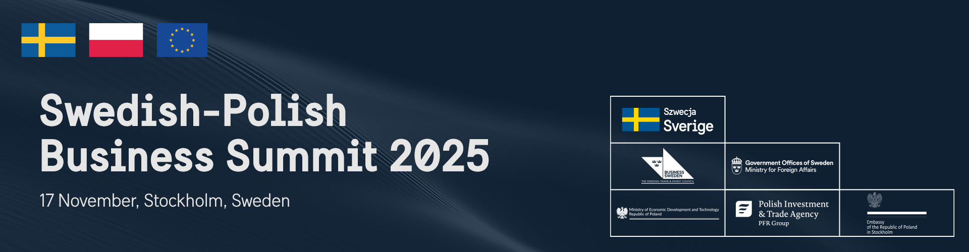 Header image for Swedish-Polish Business Summit 2025