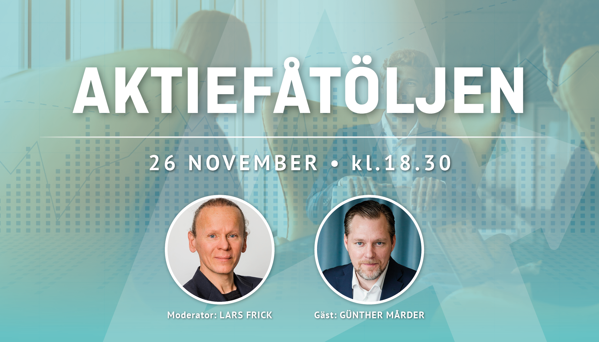 Huvudbild för Aktiefåtöljen med Günther Mårder