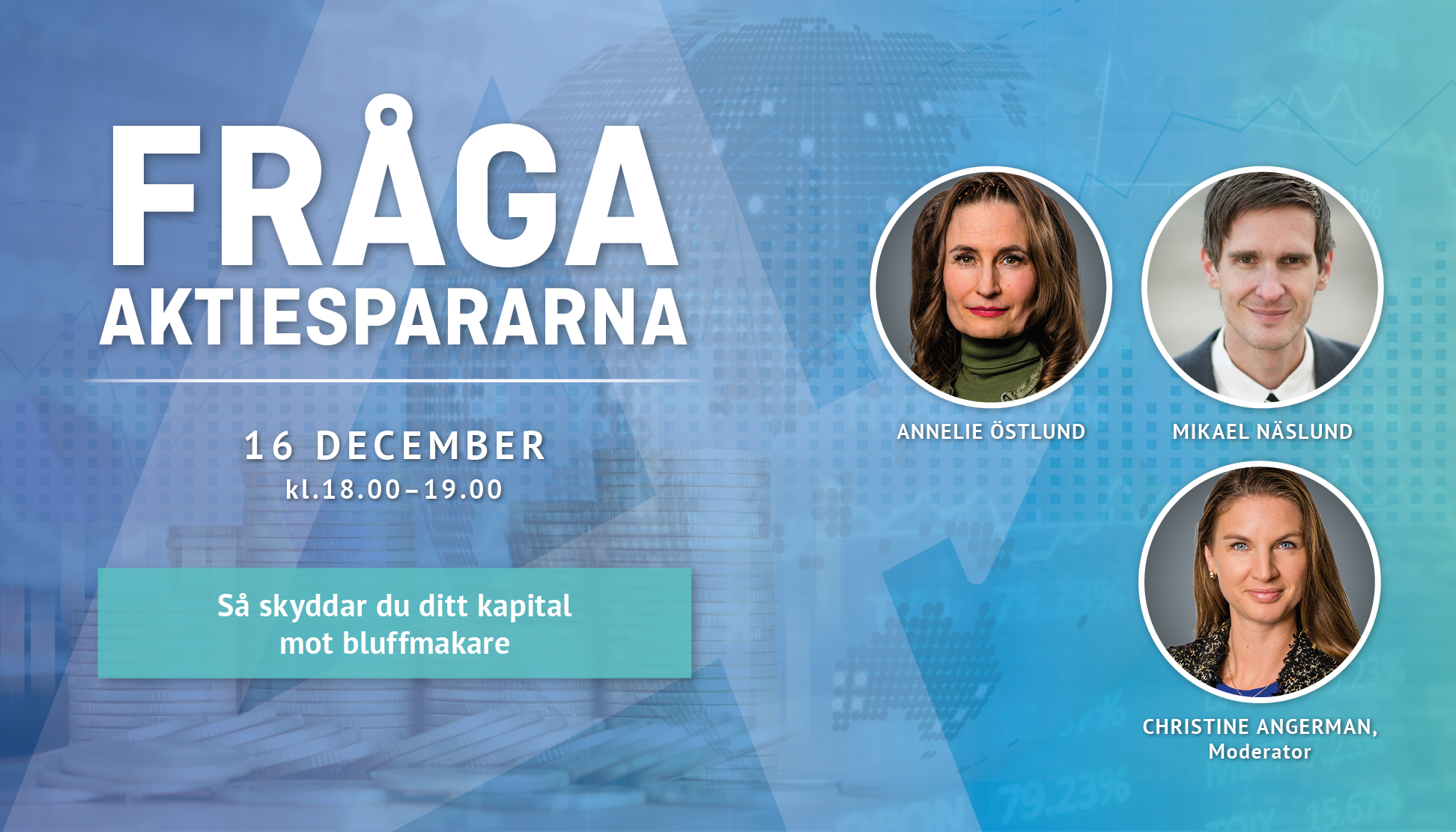 Huvudbild för Fråga Aktiespararna | Så skyddar du ditt kapital mot bluffmakare