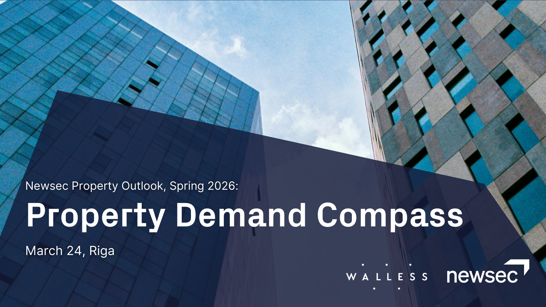 Header image for Newsec Property Outlook Riga, Spring 2026: Property Demand Compass