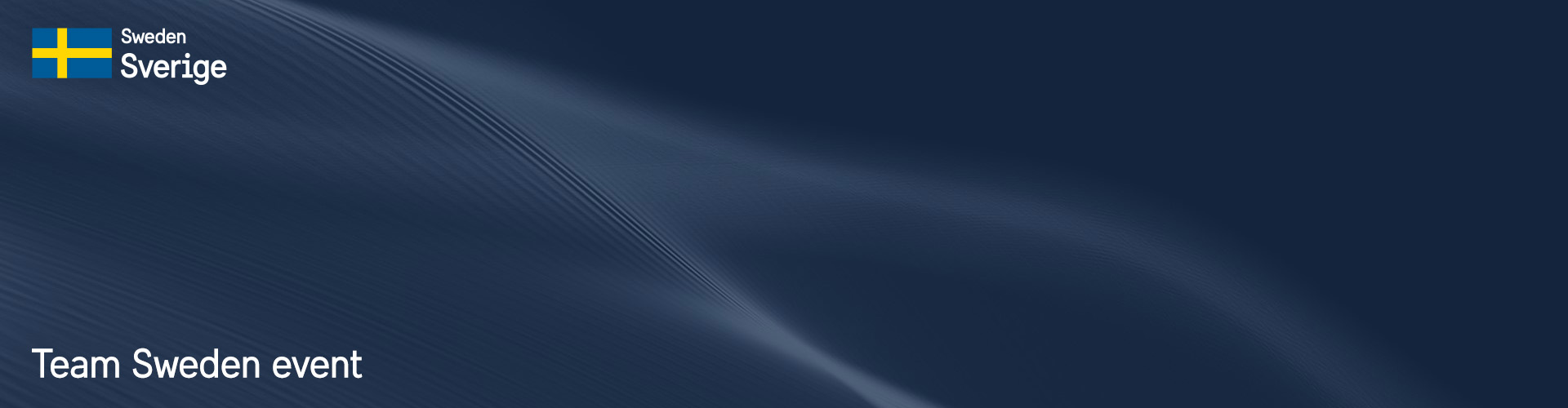 Header image for Sweden at Vivatech 2026