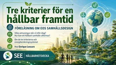 Profilbild för Tre kriterier för en hållbar framtid