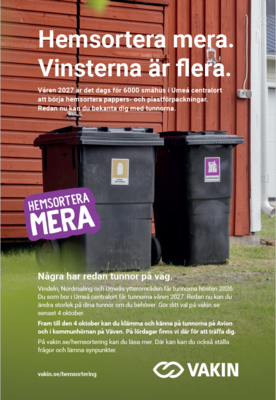 Profilbild för Hemsortera mera. Vinsterna är flera.