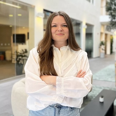 Profilbild för Moderator Emilia Kaufeldt inleder dagen