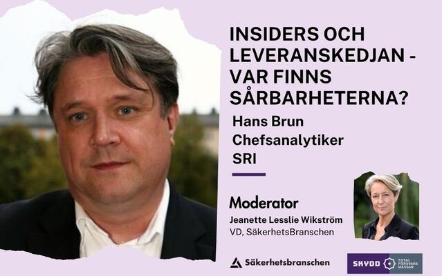 Profilbild för Insiders och leveranskedjan – var finns sårbarheterna?